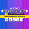 Hostiko WordPress Hosting Teması (WHMCS) +90 DEMO